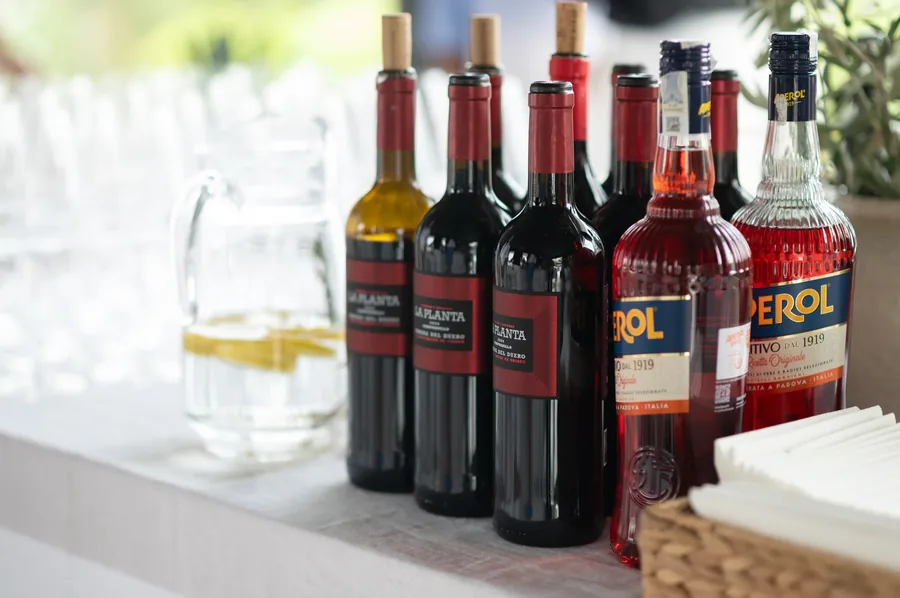 Wine and Aperol station