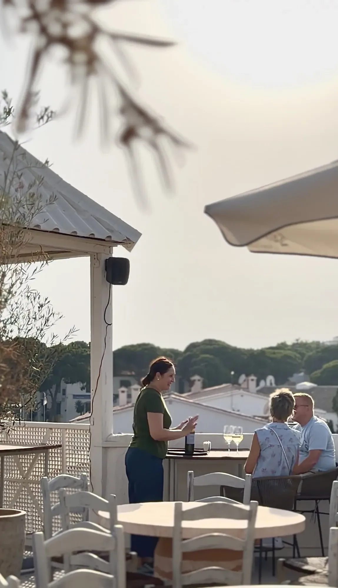 Guests on the terrace at SALU Italia